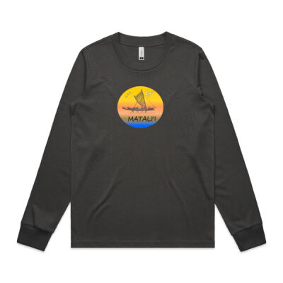Matali'i retro long sleeve shirt Thumbnail